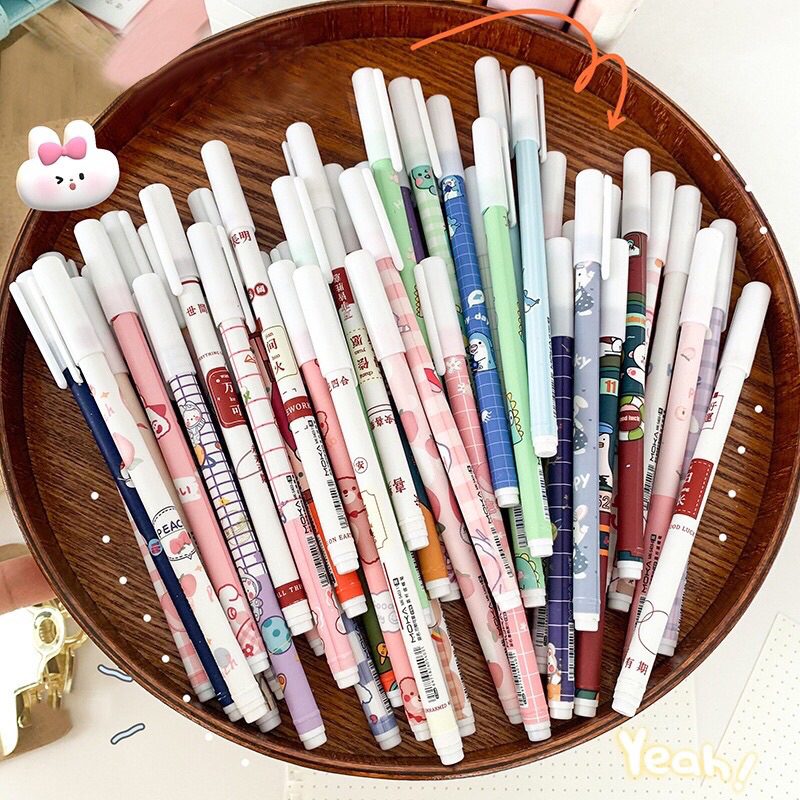 

1 LUSIN PULPEN GEL MOTIF LUCU IMUT MURAH / BOLPEN KARAKTER ISI 12pcs / CUTE GEL PEN SET