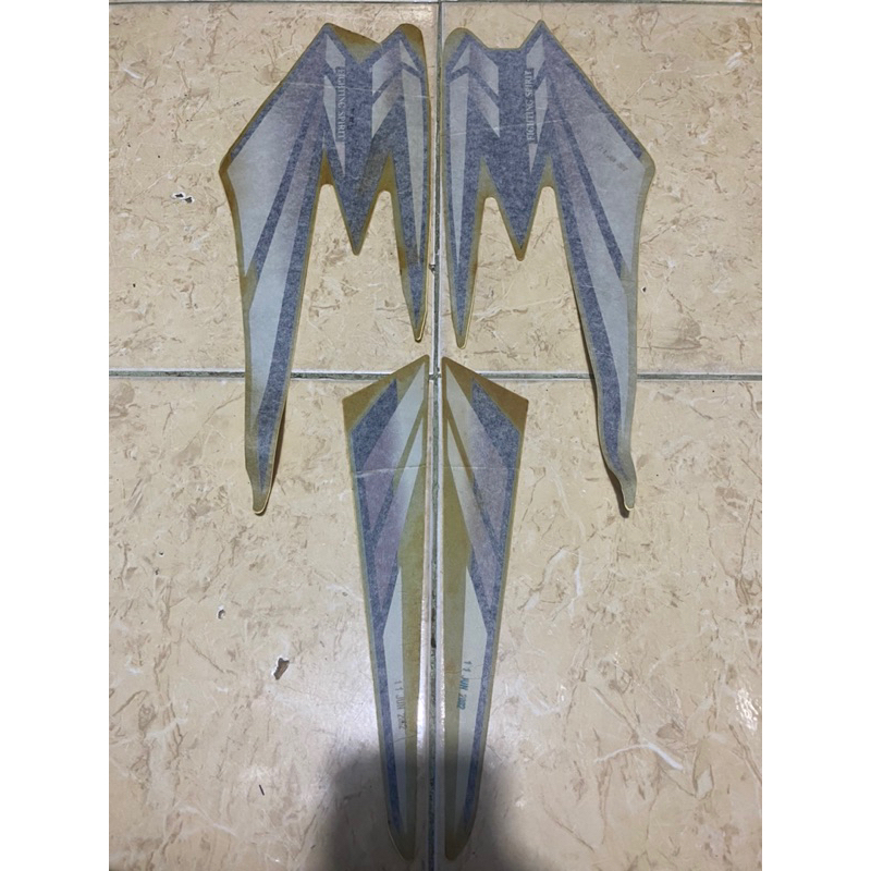 striping stiker sticker lis yamaha rxking rx king 2002 original