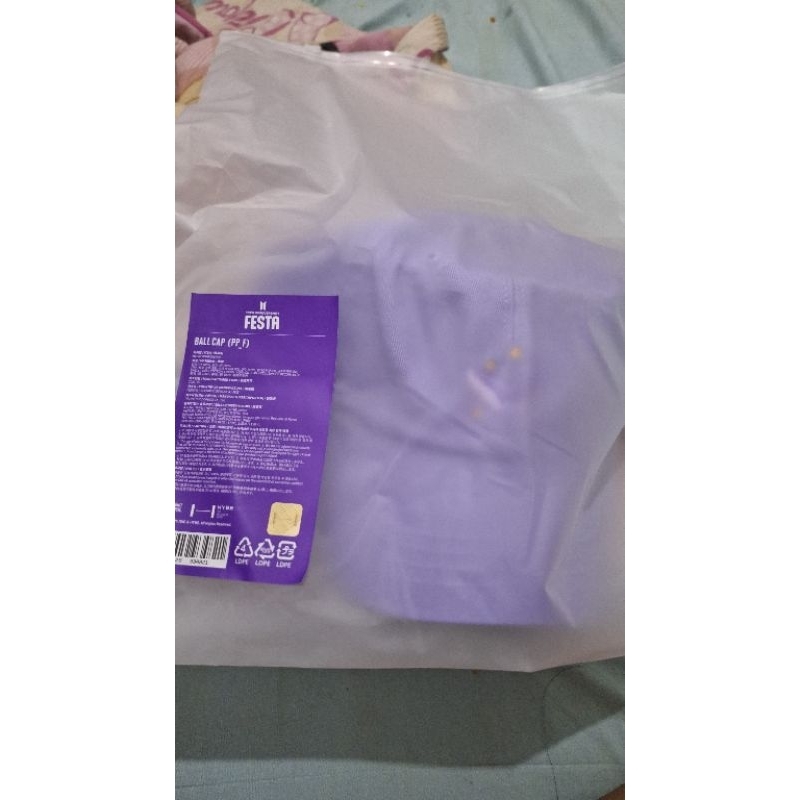 ballcap festa speaker bt21 tinytan oclock