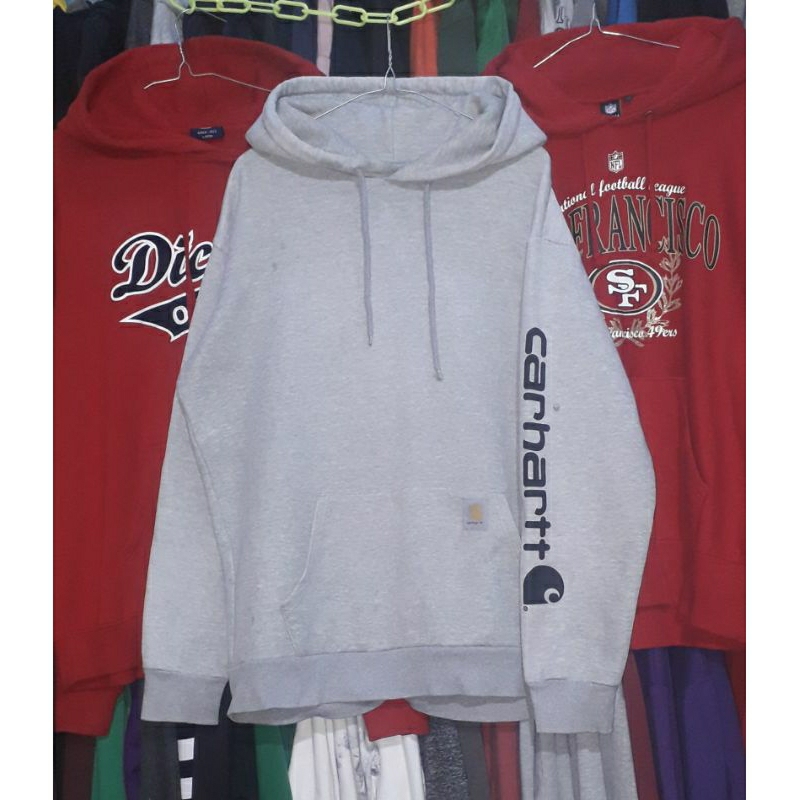 Hoodie carhartt spellout abu