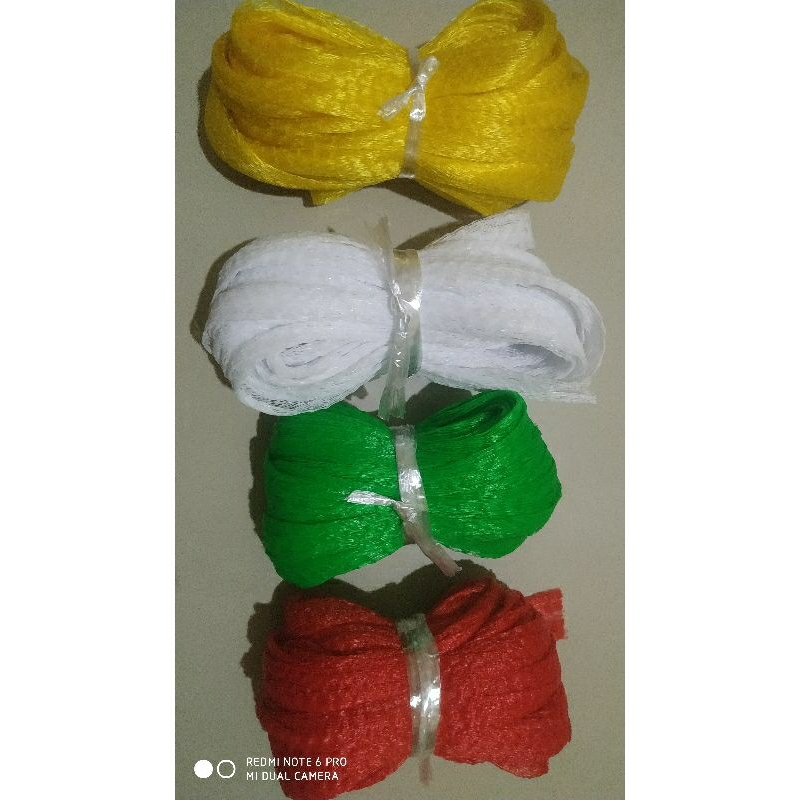 Ecer meteran, jaring buah rajut buah waring buah Polynet