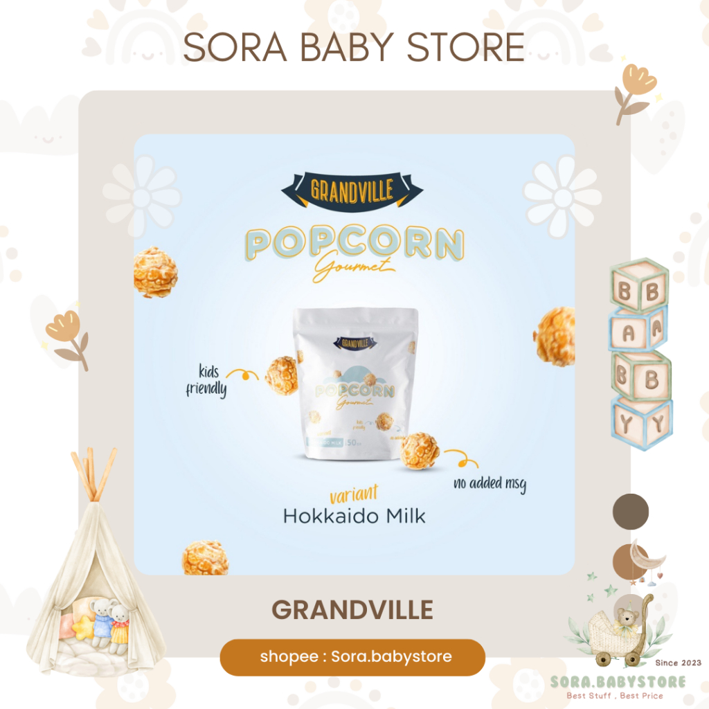 

Grandville | Popcorn Gourmet Hokkaido Milk