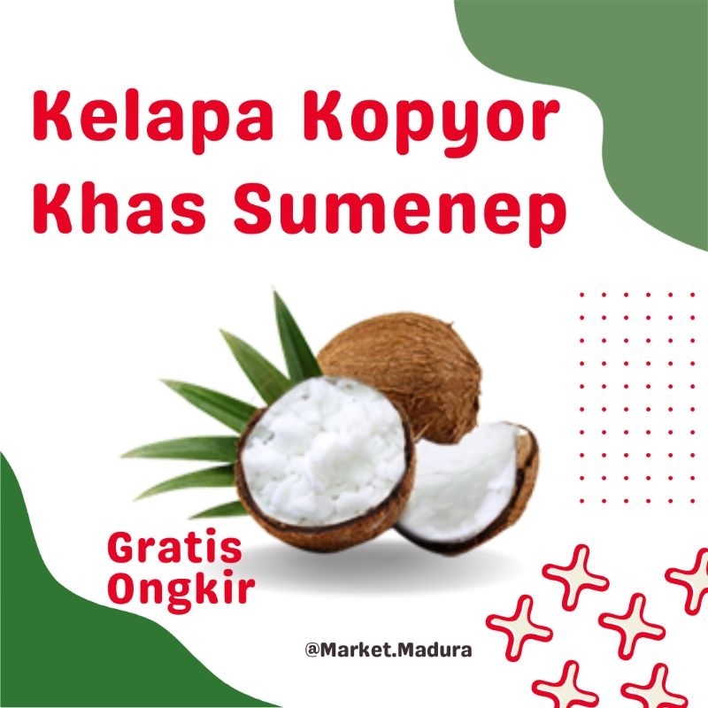 

Buah Kelapa Kopyor/Puan/Poan | Asli Dari Sumenep Madura