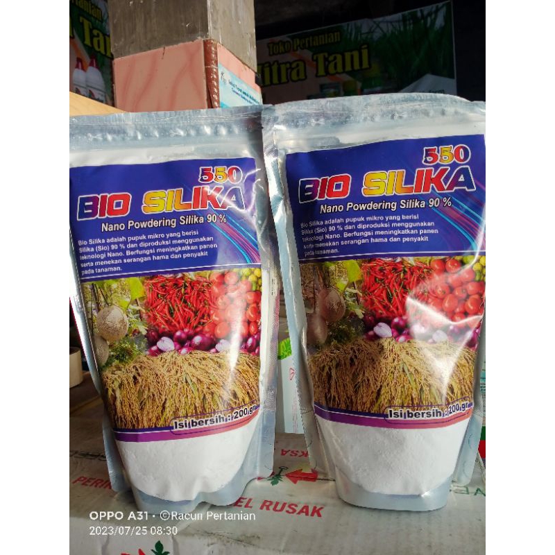 BIO SILIKA 550 NANO POWDERING SILIKA 90%
