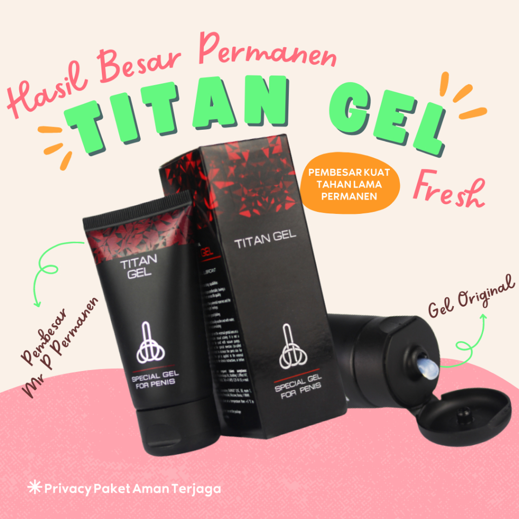 GEL PEMBESAR PRIA BPOM ORIGINAL TAHAN LAMA - OBAT OLES PRIA PERMANEN