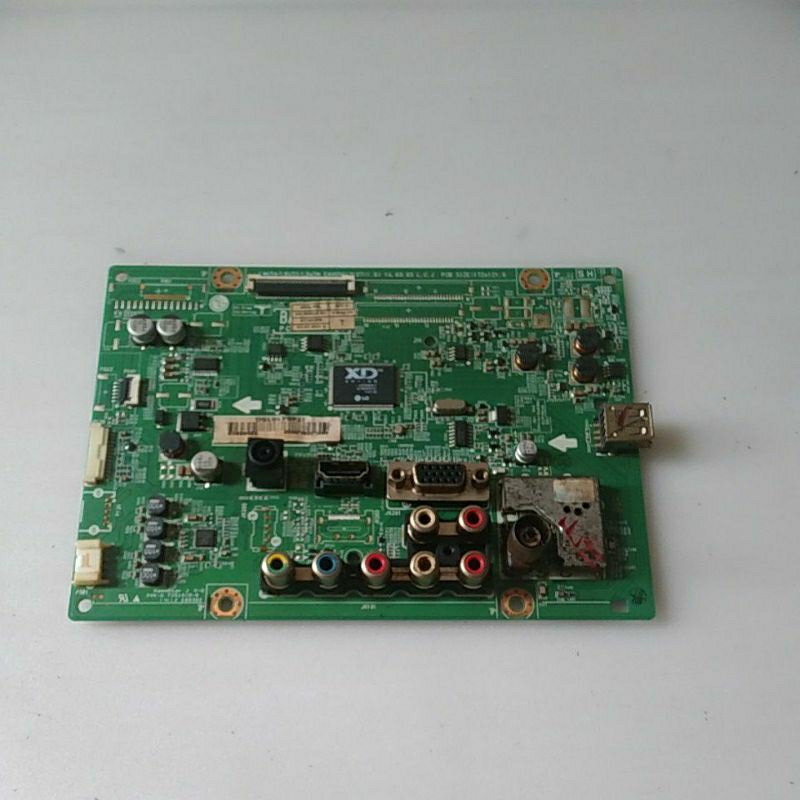 mb mainboard tv LED LG 24LB452A (BACKLIGHT SOKET JEPIT)