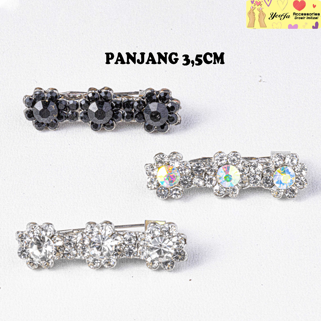 Bros Hijab Malaysia / pashmina / Kerudung / Bros Peniti /  model bulat empat (C 3110)