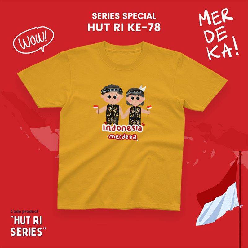 Kaos spesial HUT RI Ke 78