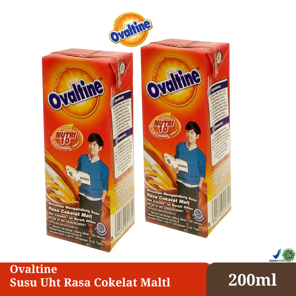 

SUSU OVALTINE UHT 125 / 200 ML