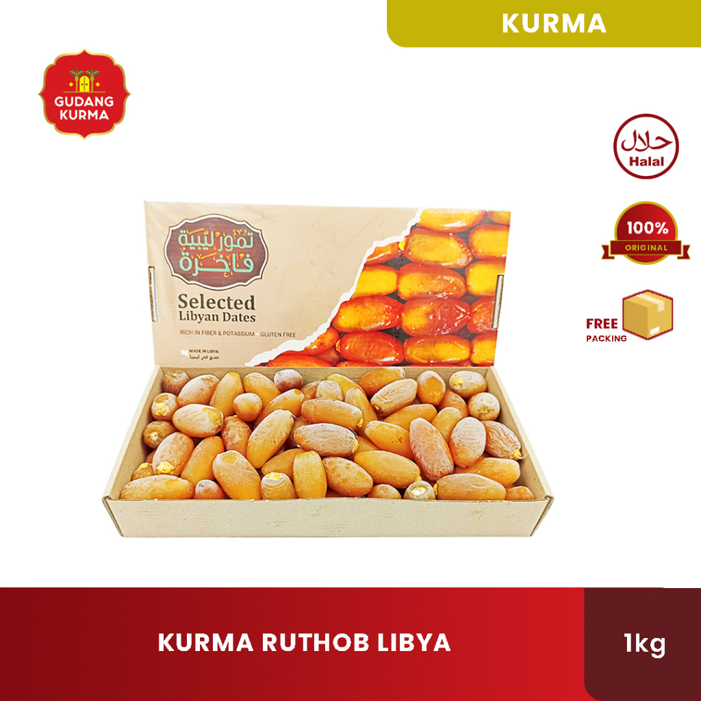 

Kurma Ruthob Libya Kurma Muda Untuk Promil Fresh Manis 1Kg