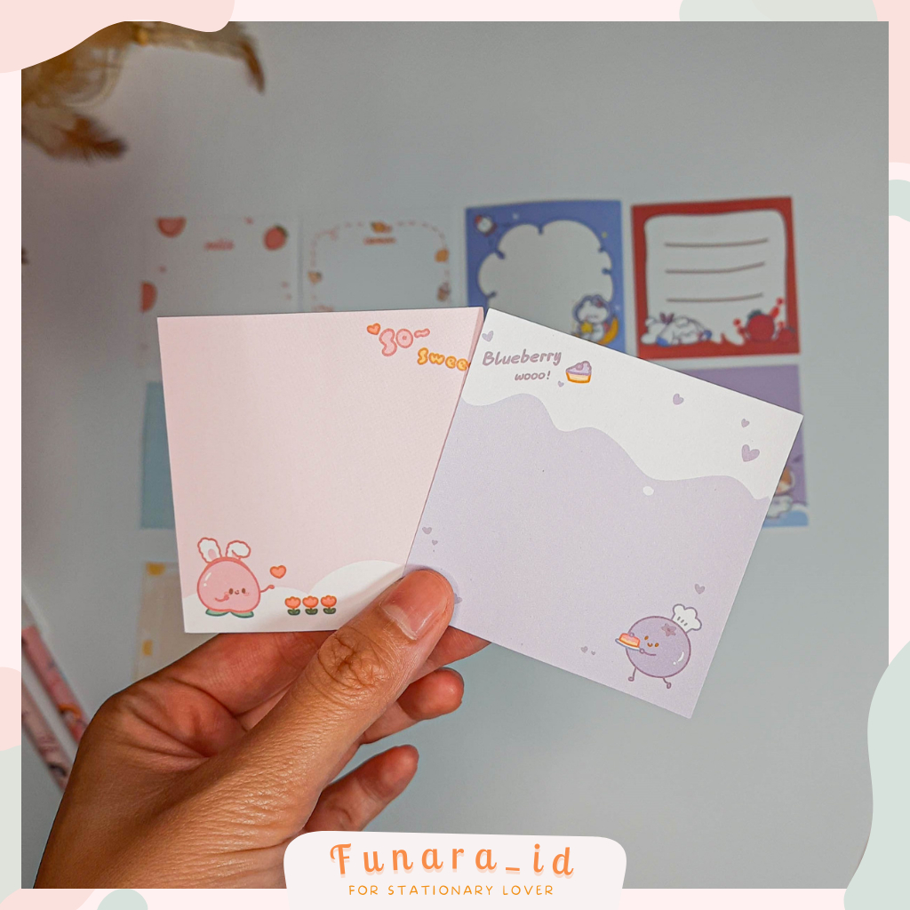 

Sticky Note Lucu / Notepad Lucu / Memo Lucu