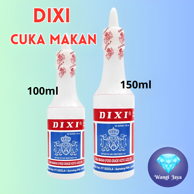 

DIXI CUKA MAKAN KEMASAN BOTOL 100ML / CUKA BAKSO 150ML