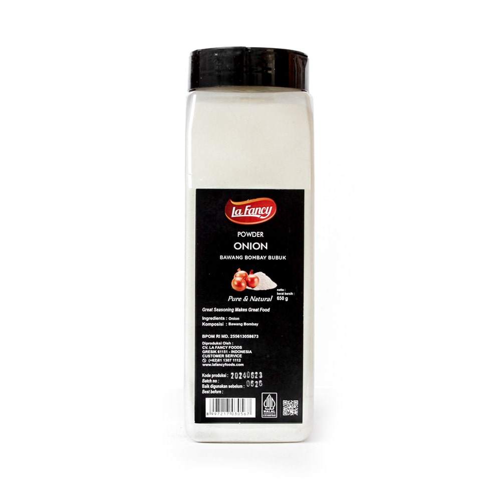 

La Fancy Foods Bawang Bombay Bubuk 100% Murni 600gr