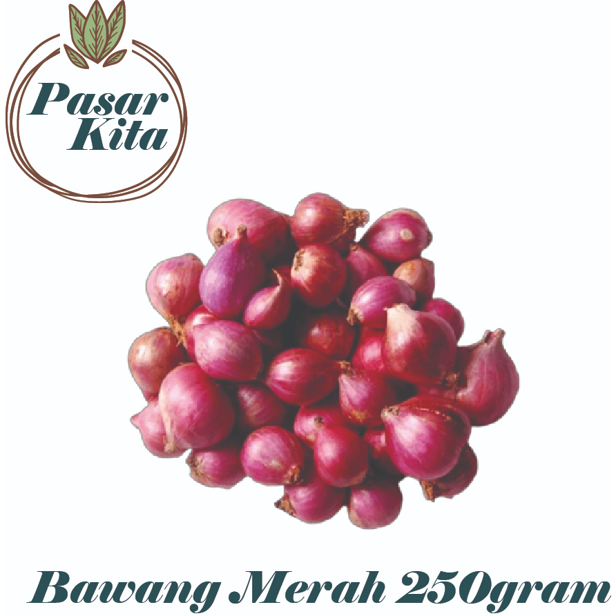 

Pasar Kita - Bawang Merah Utuh Segar - Shallot Red Onion Bumbu Masakan 250Gram