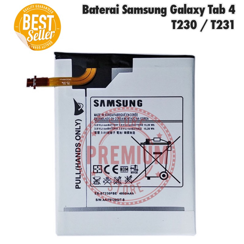 Baterai Batre Samsung Galaxy Tab 4 T230 / T231 Batre Samsung Tab 4 T230