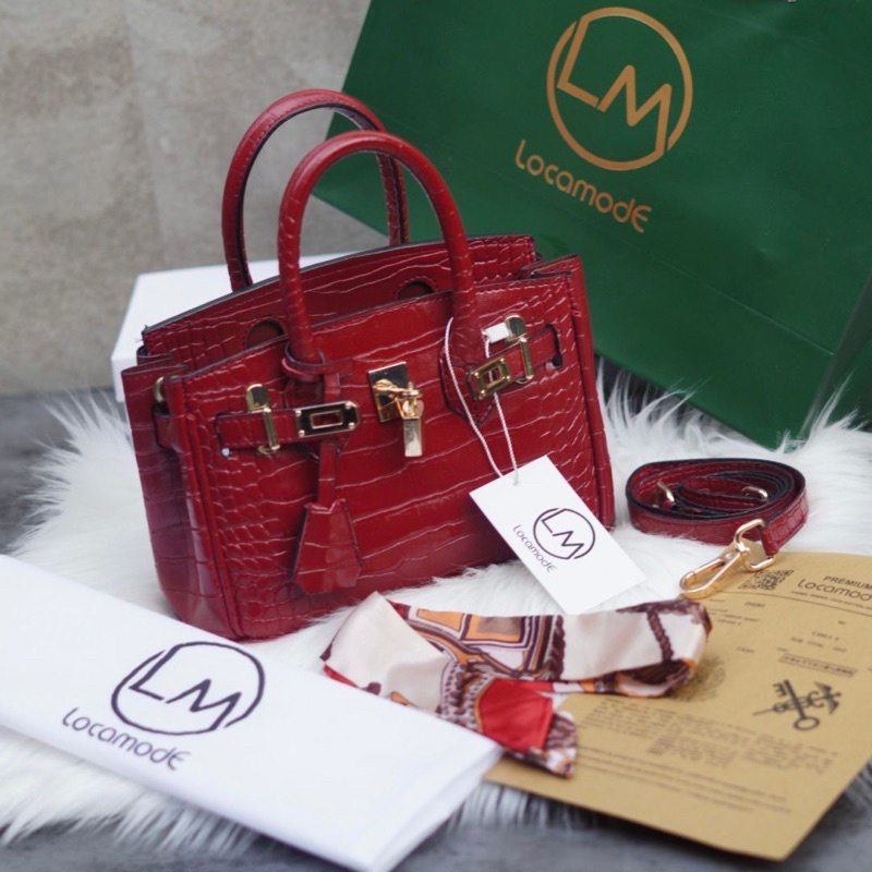 TAS WANITA SELEMPANG LOCAMODE  CR-21 SUPERMINI ORIGINAL FREE PAPERBAG