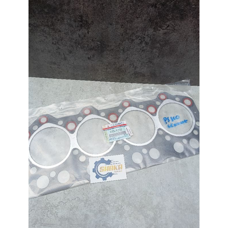Gasket Cylinder Head Mitsubhisi PS100 GENUINE