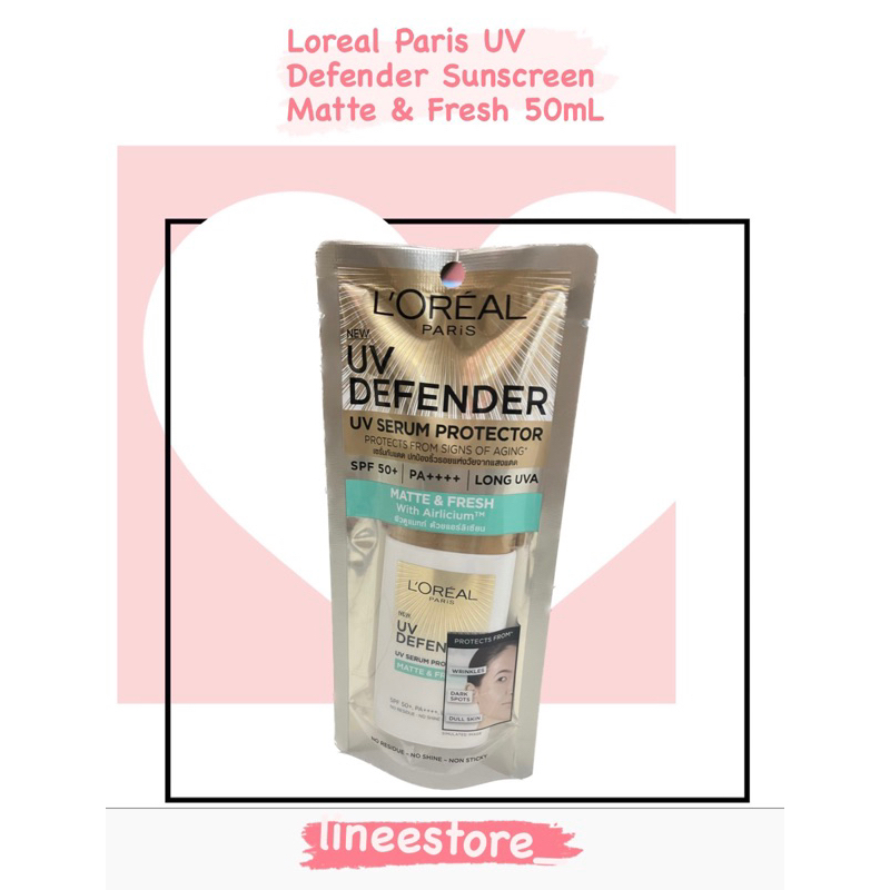 Loreal Paris UV Defender Sunscreen Matte & Fresh 50mL