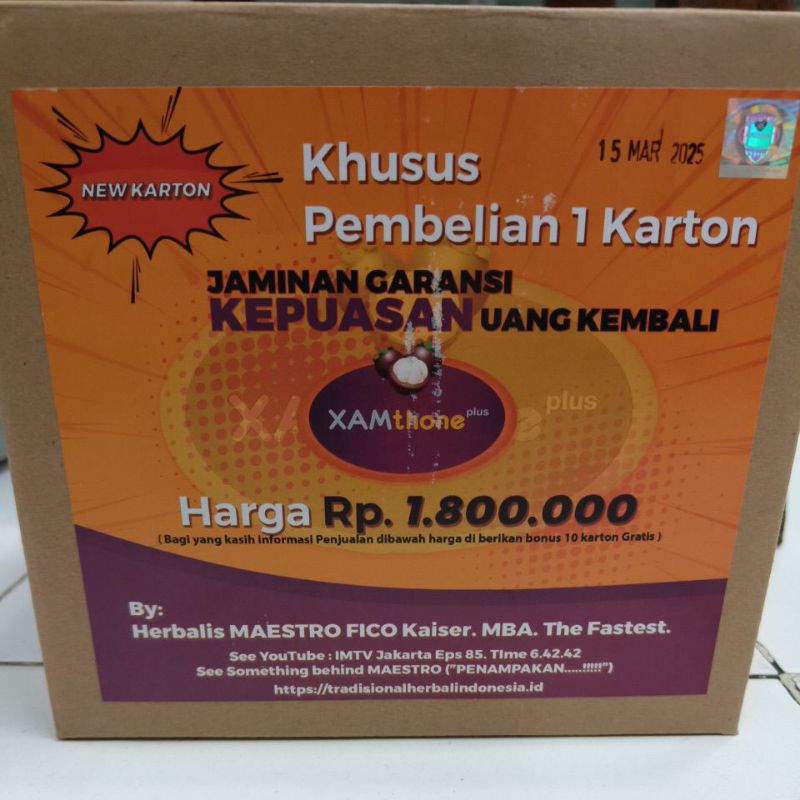 kulit manggis xamthone plus
