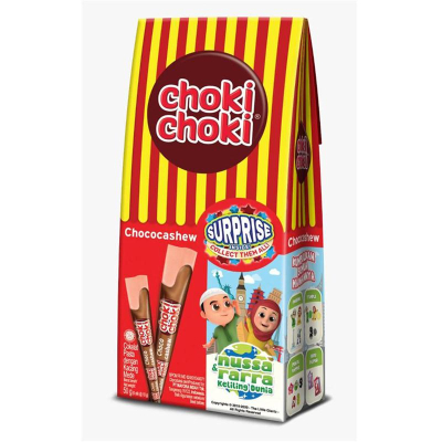 

choki choki Cokelat Pasta Chococashew Surprise 5 saset x 9gr