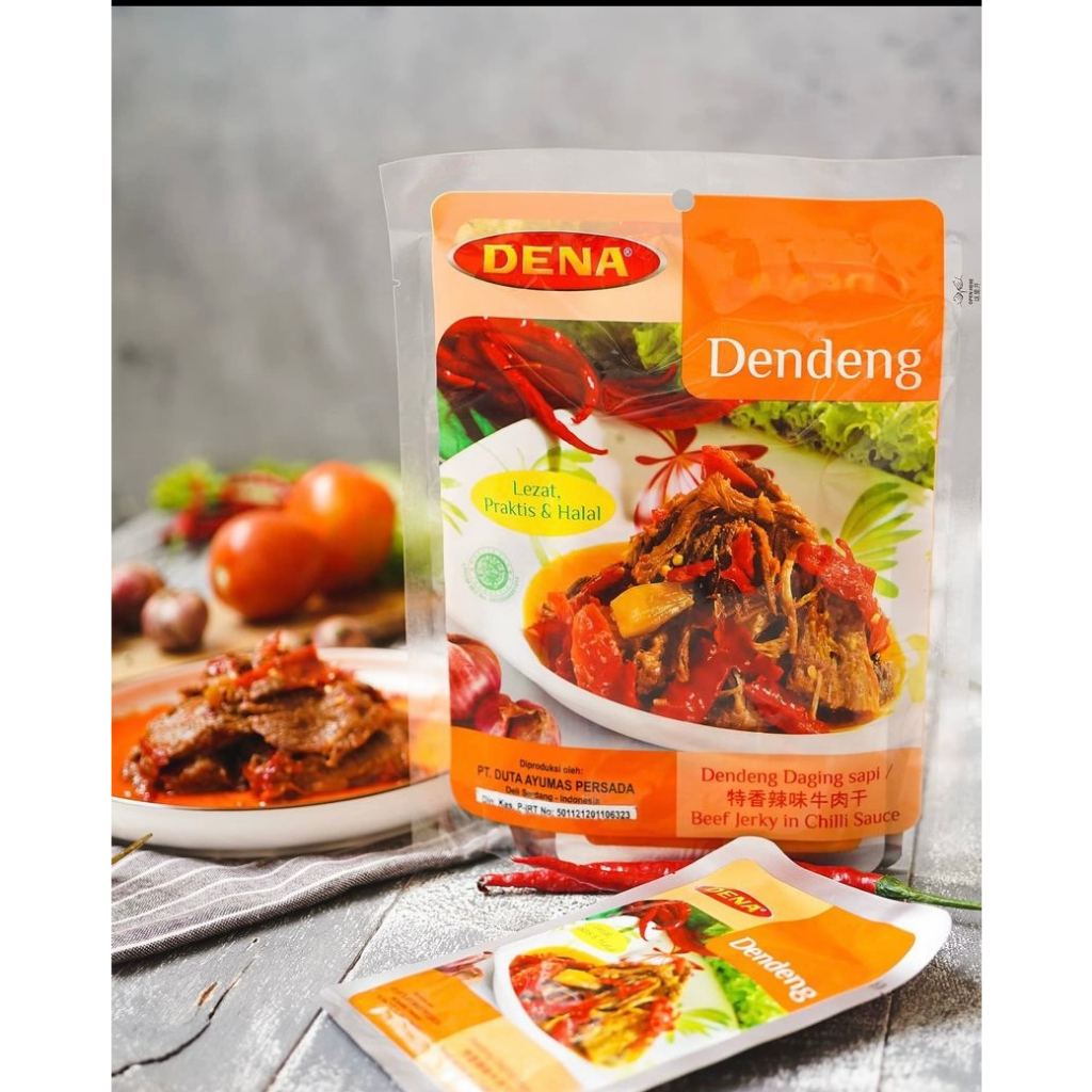 

Dena Dendeng Sapi Special / Makanan Siap Saji isi 5 bungkus