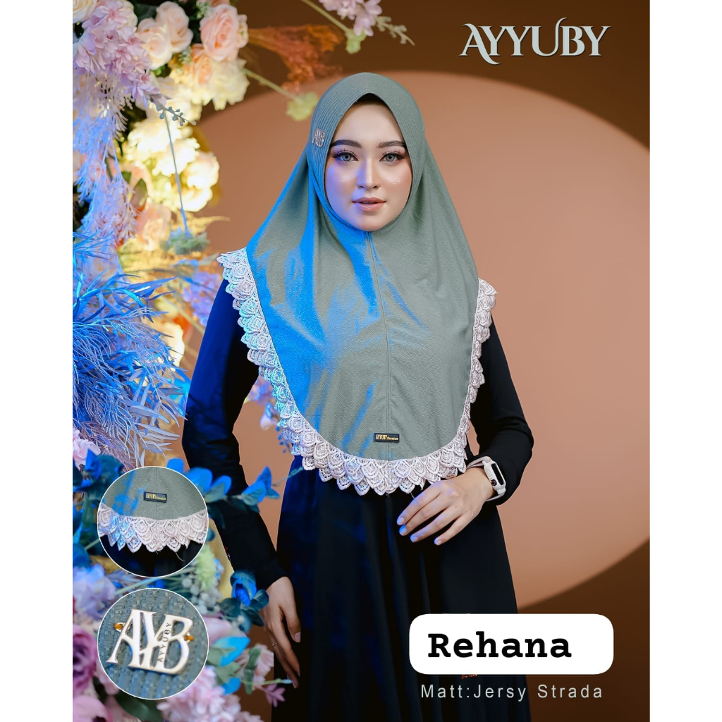 HIJAB INSTAN REHANA ORIGINAL AYYUBY