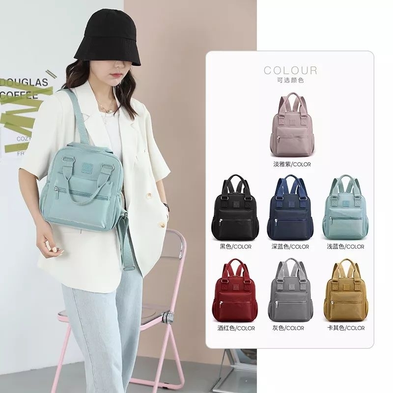 Tas Wanita /Ransel wanita Waterproof nylon