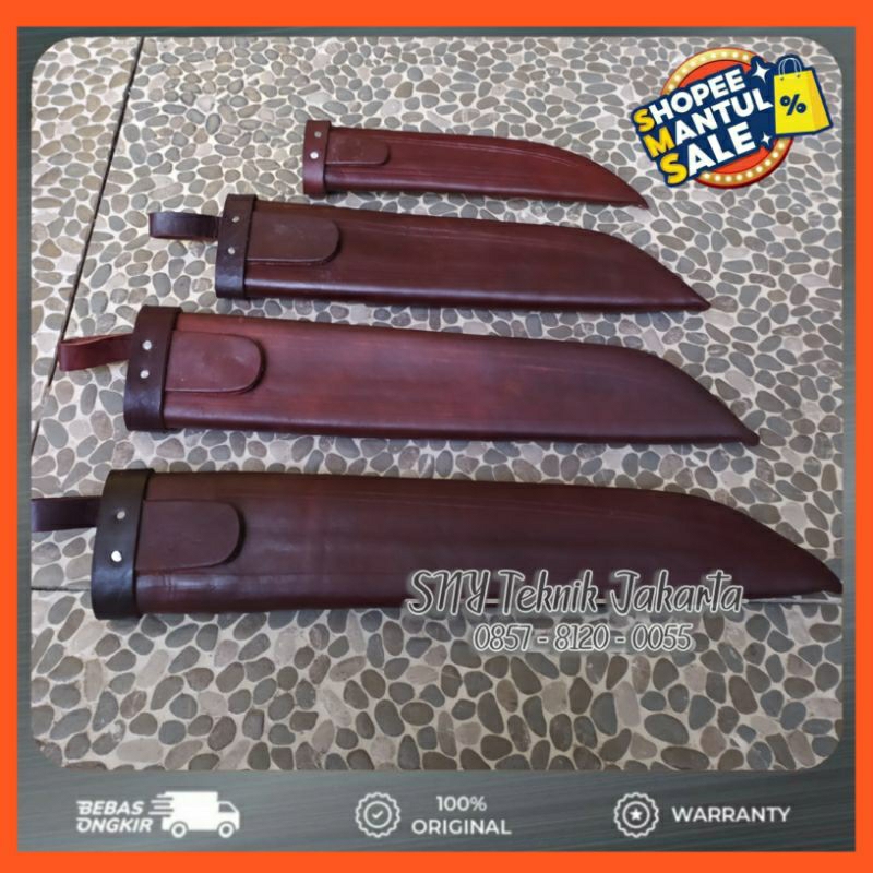 Sarung Pisau Potong Sembelih Pisau Cap Garpu 6" Inch