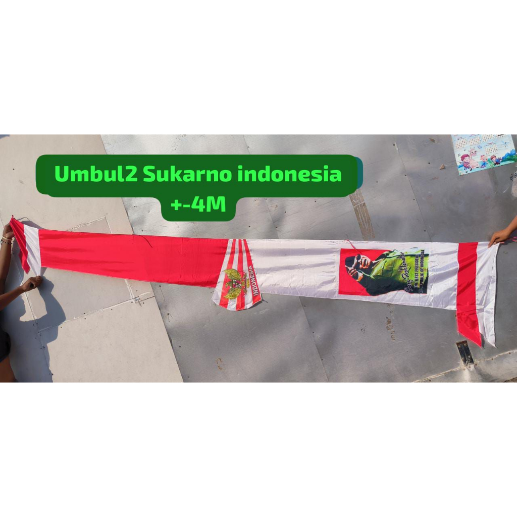 BENDERA SOEKARNO / UMBUL-UMBUL SOEKARNO