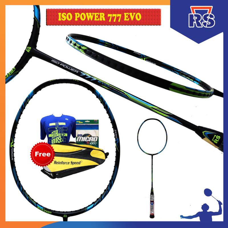Raket Badminton Rs- Iso Power 777 Evo
