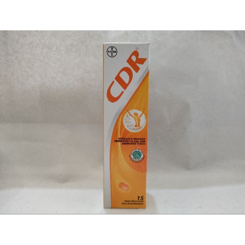 CDR calcium D redoxon 15 tablet effervescent rasa jeruk