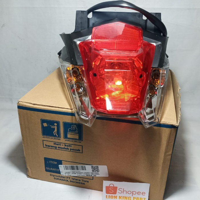 STOP LAMP ASSY LAMPU STOP VARIO TECNO 110 KARBU WIN