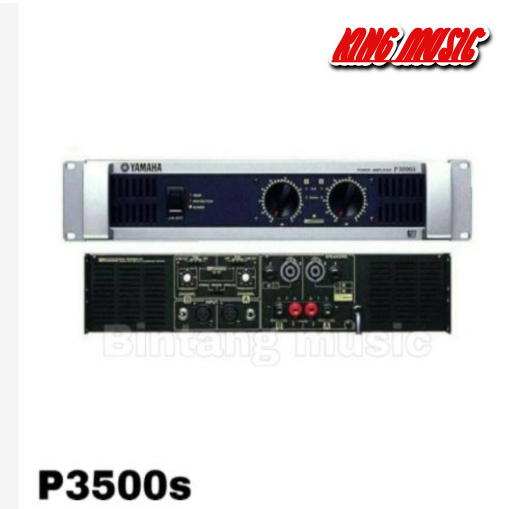 Power Yamaha P 3500 S Amplifier Yamaha P3500S