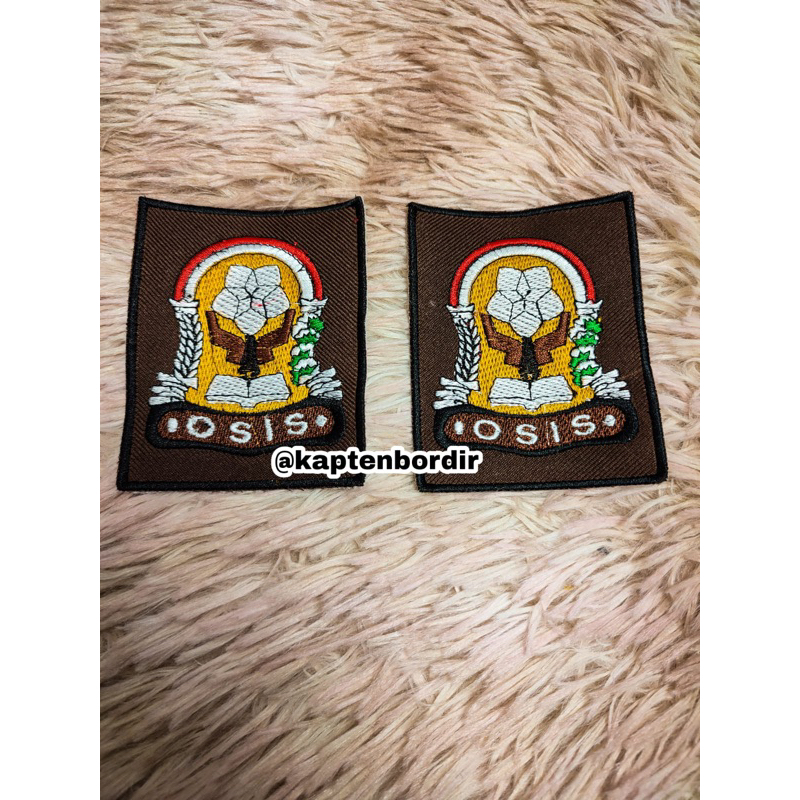 Patch Logo OSIS SMA, Bordir Logo OSIS SMA,Atribut sekolah