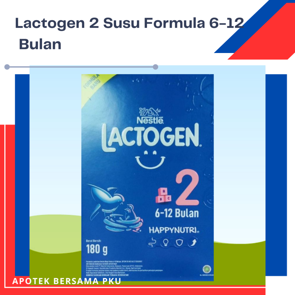 Lactogen 2 Susu Formula 6-12 Bulan