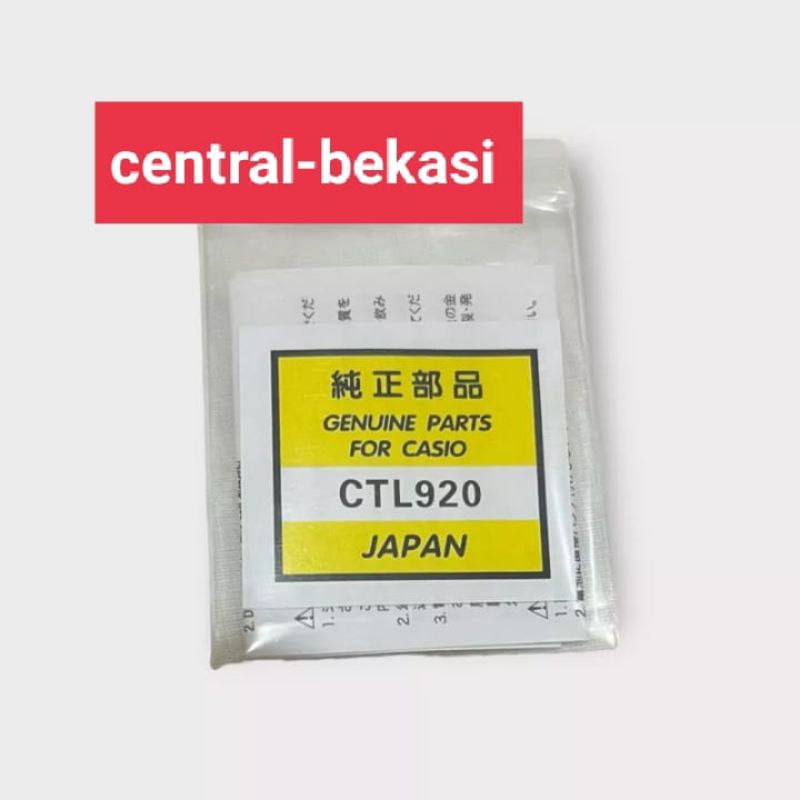 FOR CASIO CTL 920 BATERAI JAM CASIO CTL 920 ORIGINAL JAPAN