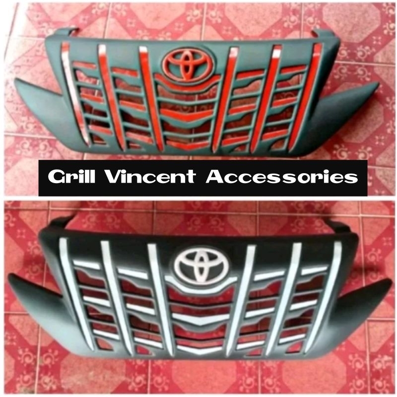 Grill all new rush terios Alphard 2018 2019 2020 2021 2022 2023 fiber Gril