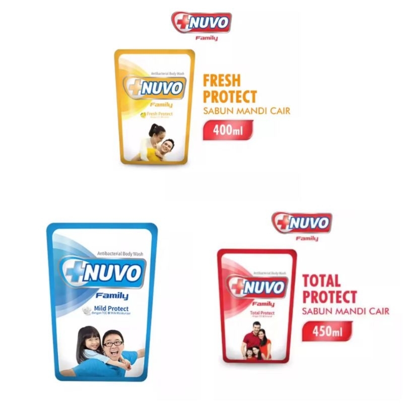 nuvo sabun cair 450ml