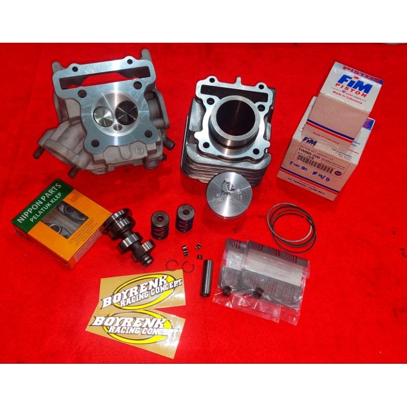 PAKET BORE UP MIO J SOUL GT 54P 150CC-BOYRENK RACING