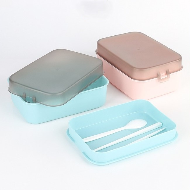 Kotak Makan Susun 2 Tingkat / Kotak Bekal Makan