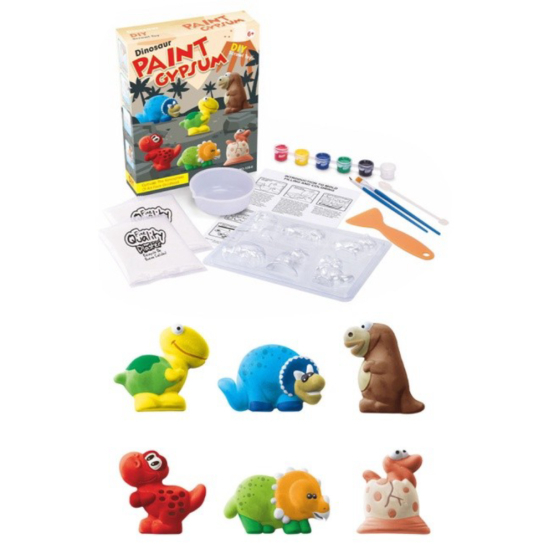 

Jual Cute Mainan paint gypsum mould and paint fridge Dinosaur DIY anak - Prakarya Berkualitas