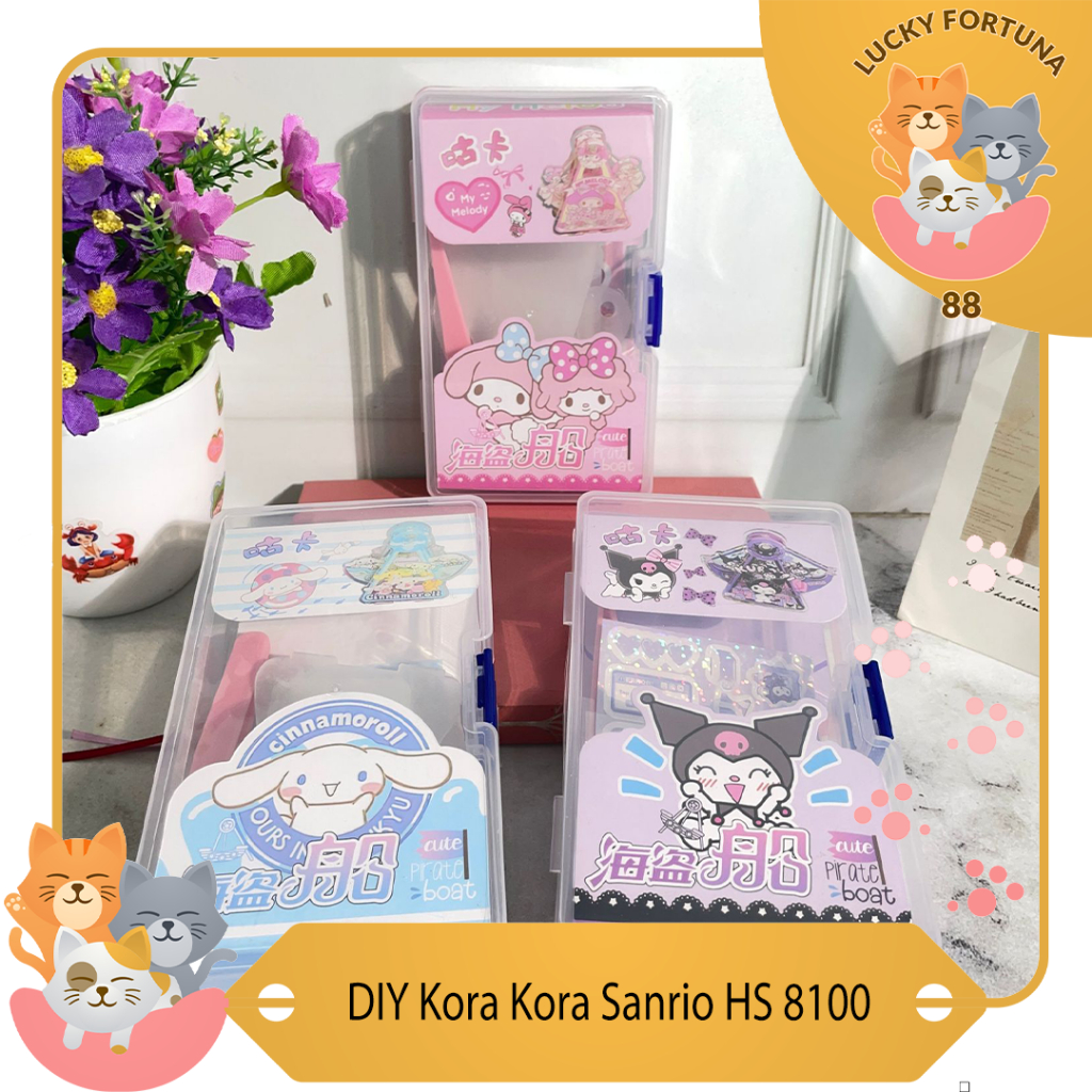 

DIY Kora Kora hs 8100 DIY Sanrio crafts Proyek DIY karakter Sanrio Sanrio-themed DIY crafts Proyek DIY dengan karakter Sanrio