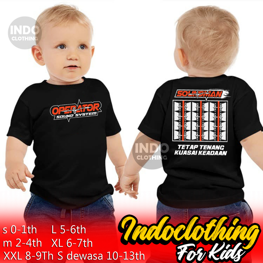 KAOS LID ANAK OPERATOR SOUND SYSTEM