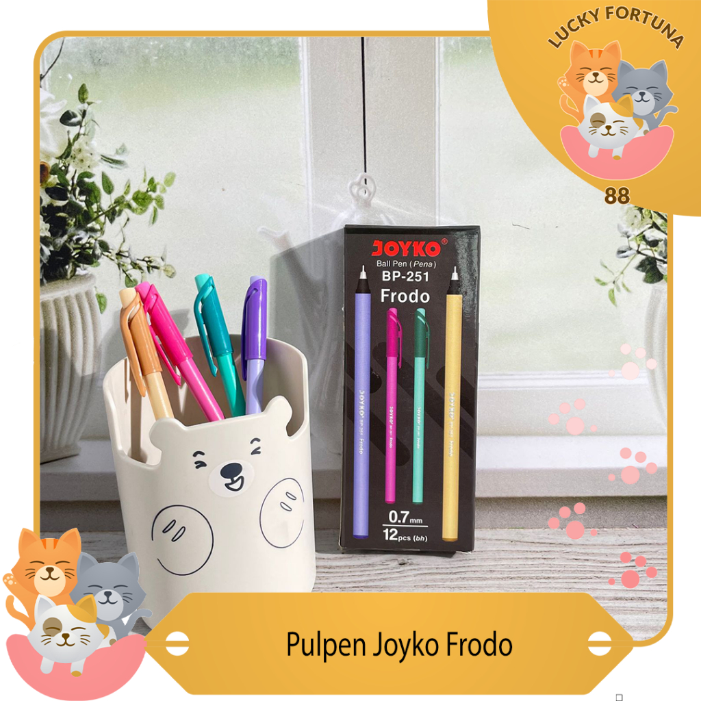 

Pulpen Joyko Frodo Pulpen Joyko model Frodo Joyko Frodo stationery Joyko Frodo pen Joyko Frodo ballpoint pen Pulpen Joyko seri Frodo Joyko Frodo ball pen