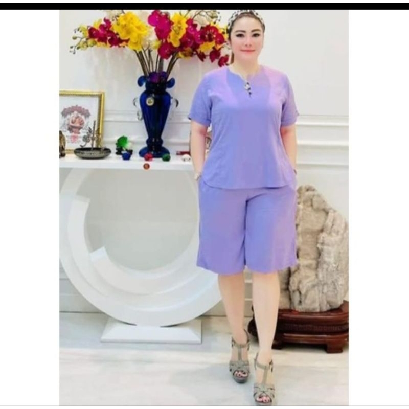 SET ANDIN SET BAJU TIDUR BAHAN CRINGKEL AIR FLOW PREMIUM