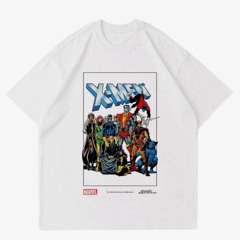 TSHIRT VINTAGE FILM MARVEL " X MEN CHARACTER COMIC " | BAJU KAOS VINTAGE FILM UNISEX