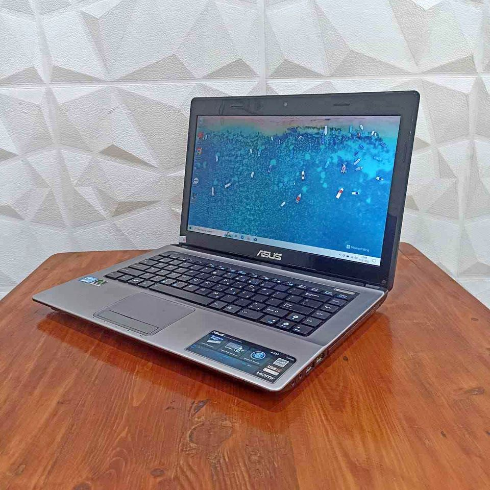 LAPTOP GAMING ASUS X455L Core i3 DUAL VGA PAKAI SSD 500 GB SAMSUNG NGEBUT PARAH TERMURAH LAPTOP LANG