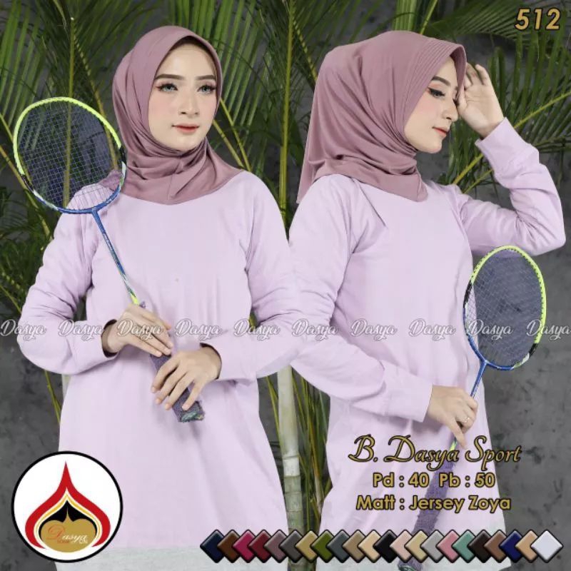 bergo sport dasya bahan jersy zoya