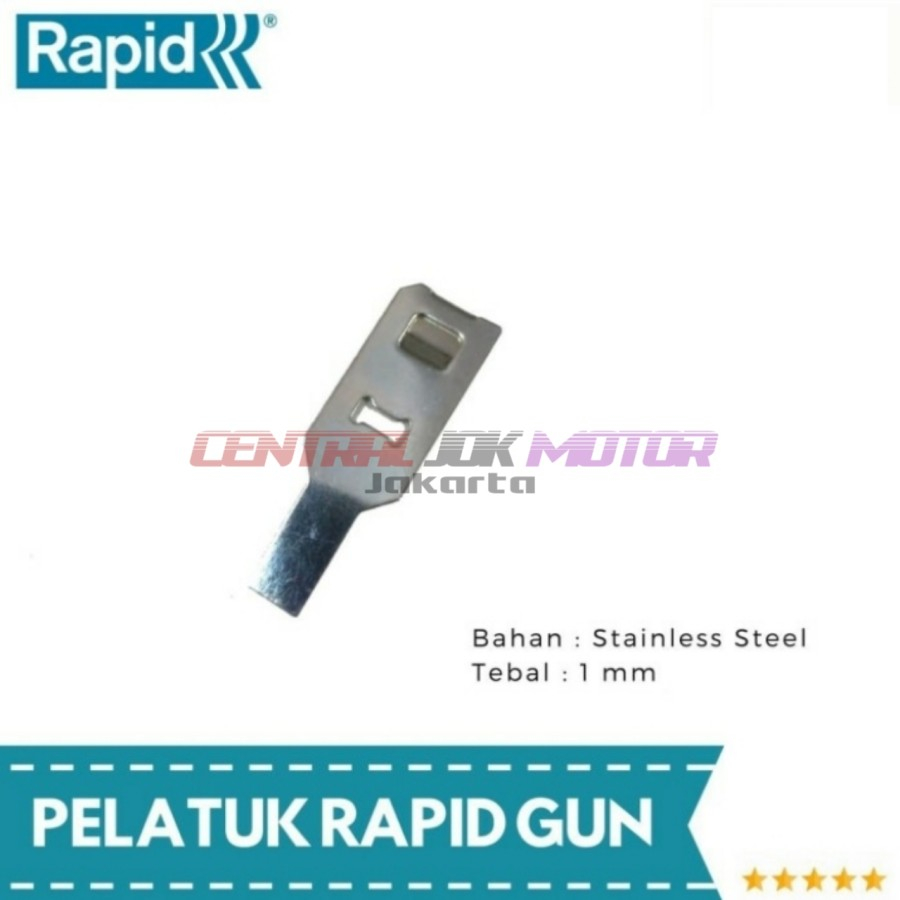 

Pelatuk Rapid Gun (Stainless Steel)-Sparepart Staples For Type R23/Y23