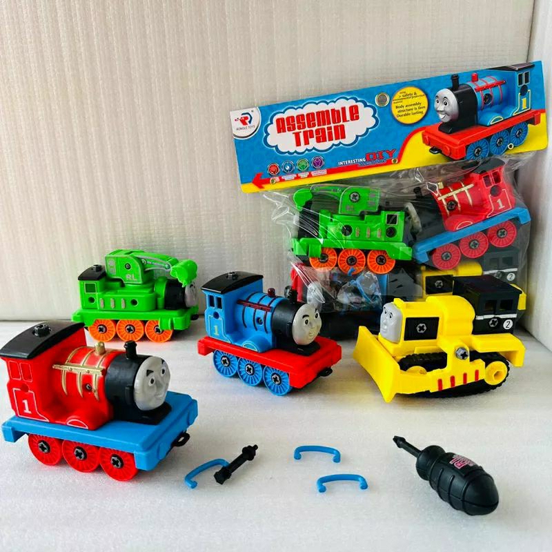 MAINAN ANAK BONGKAR PASANG DIY / BONGKAR PASANG ASSEMBLE TRAIN
